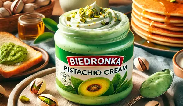 krem pistacjowy biedronka