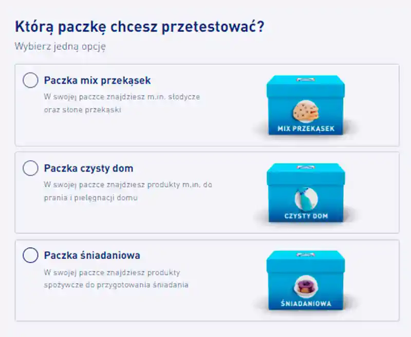 stronę ALDI i znajdź sekcję dotyczącą Wielkiego Testu Produktów.