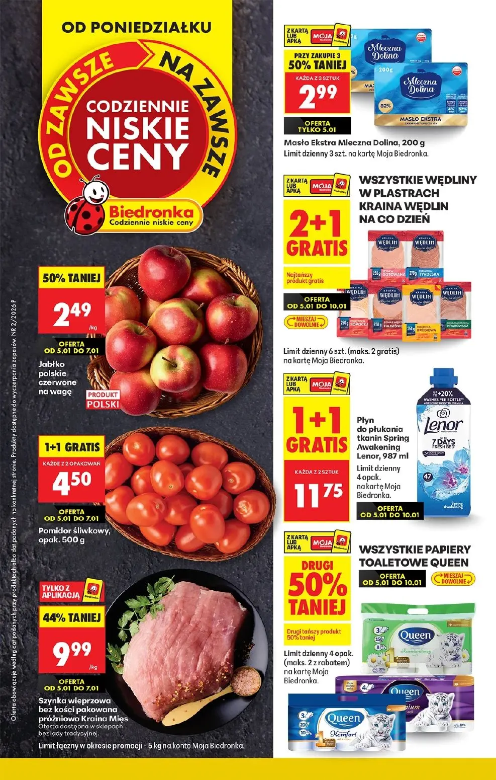 gazetka biedronka od 5 stycznia 2025