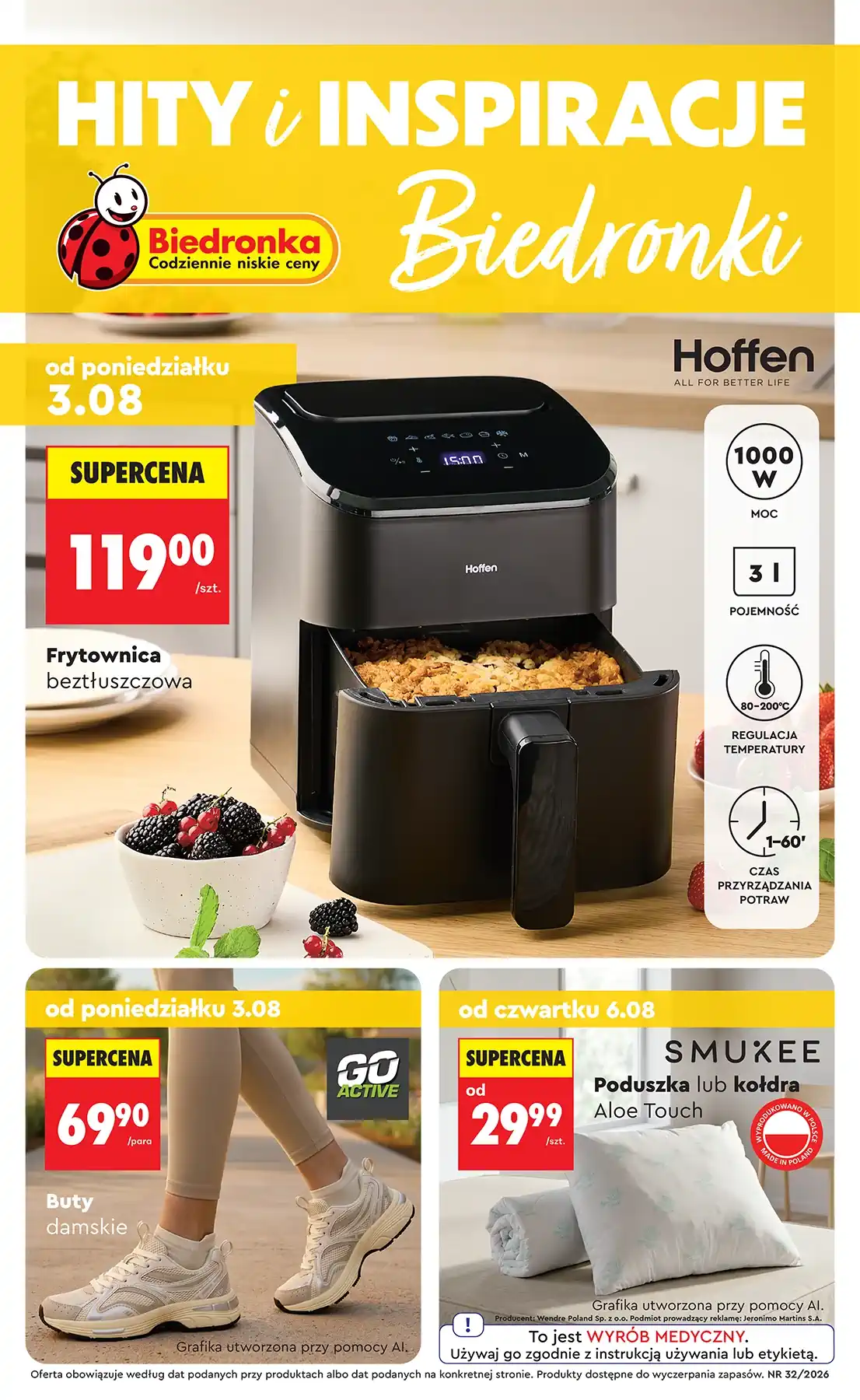 biedronka gazetka od jutra