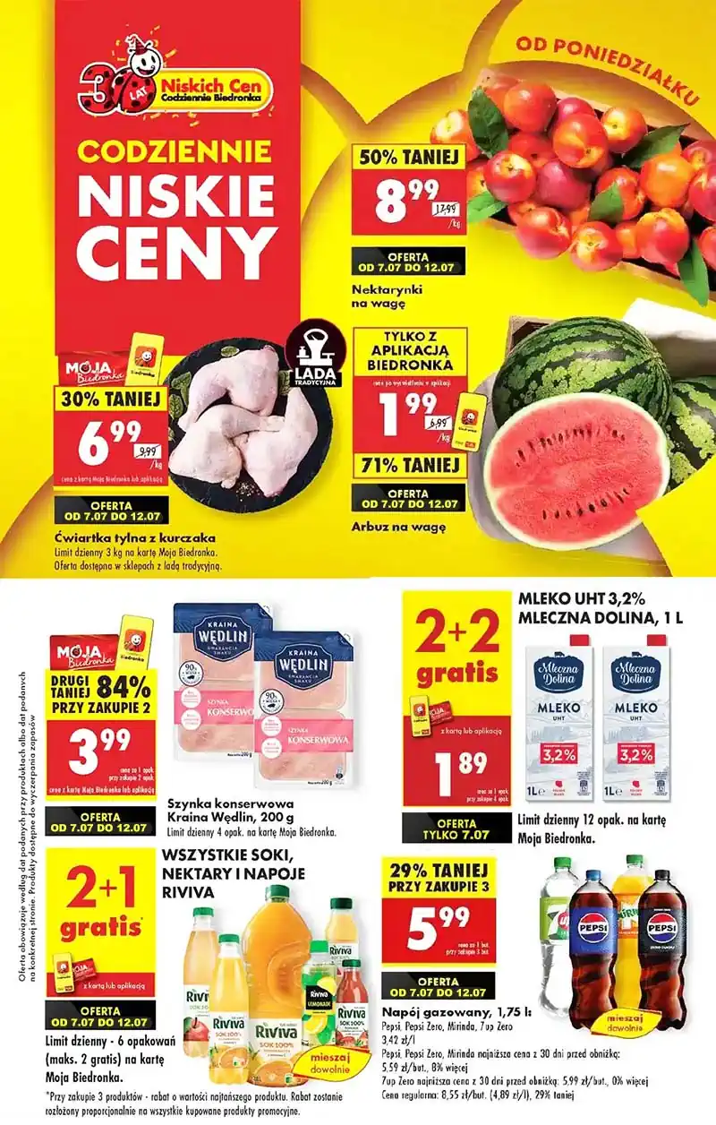 gazetka biedronka od jutra 7.07.2025