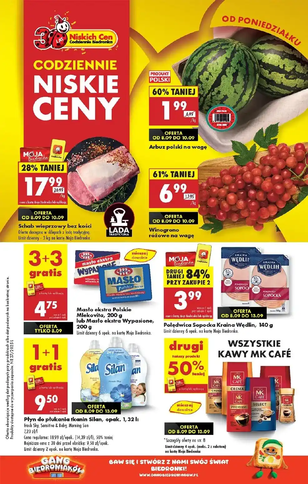 gazetka biedronka od jutra 8.09.2025