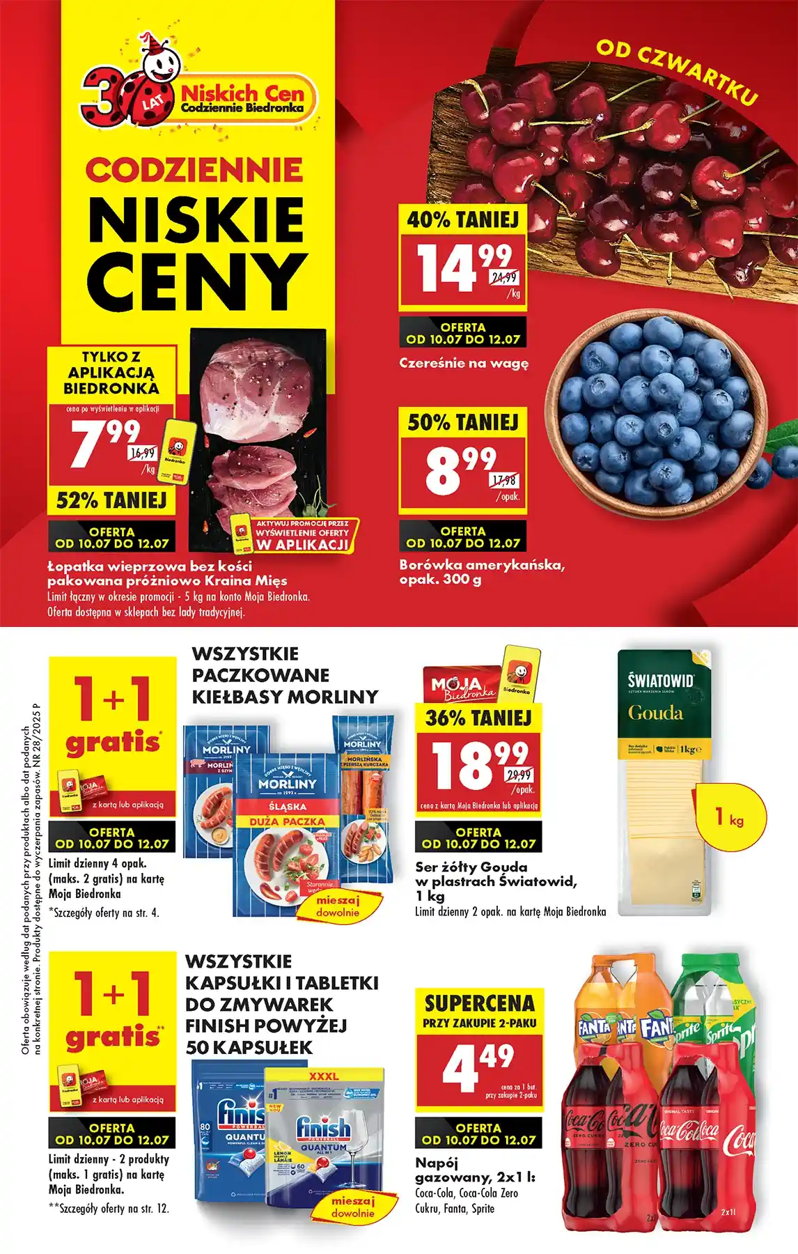 biedronka gazetka pdf od jutra 10.07.2025