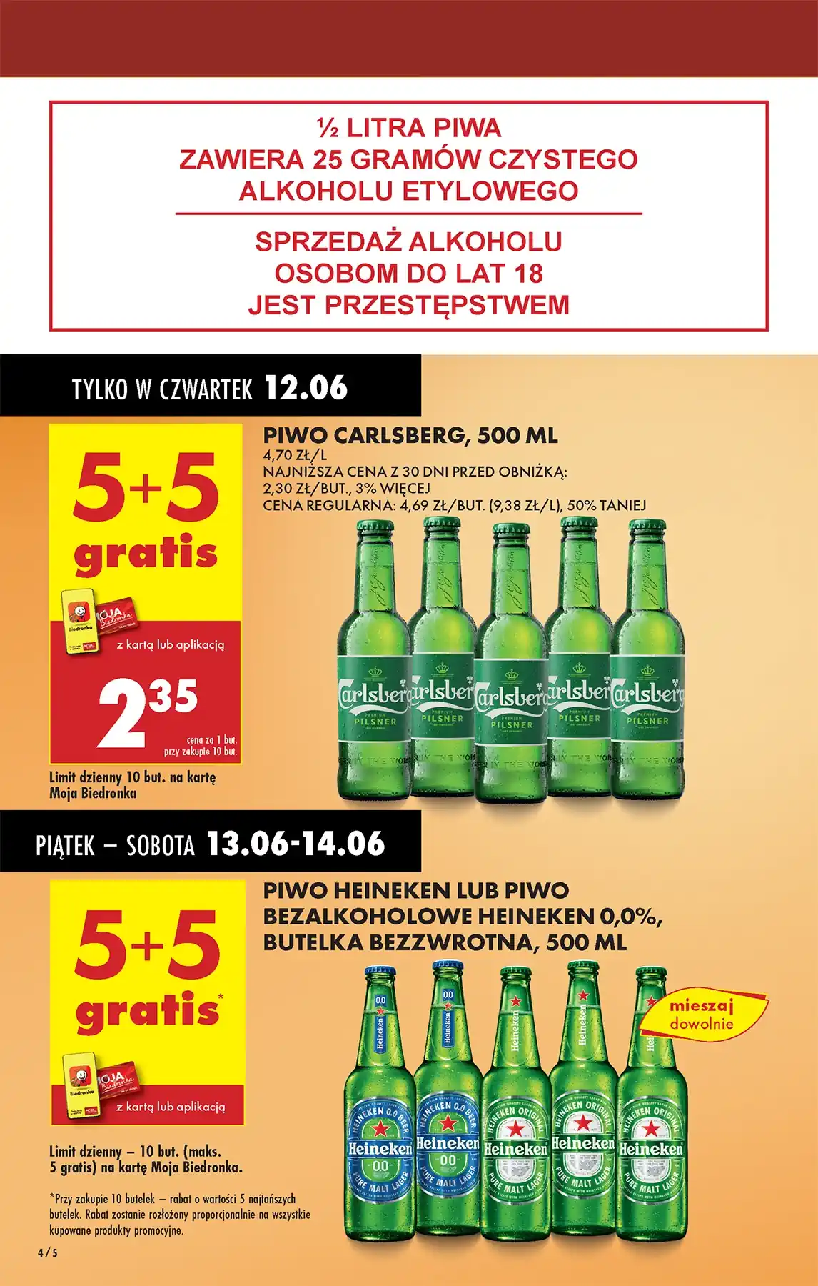 gazetka biedronki od jutra