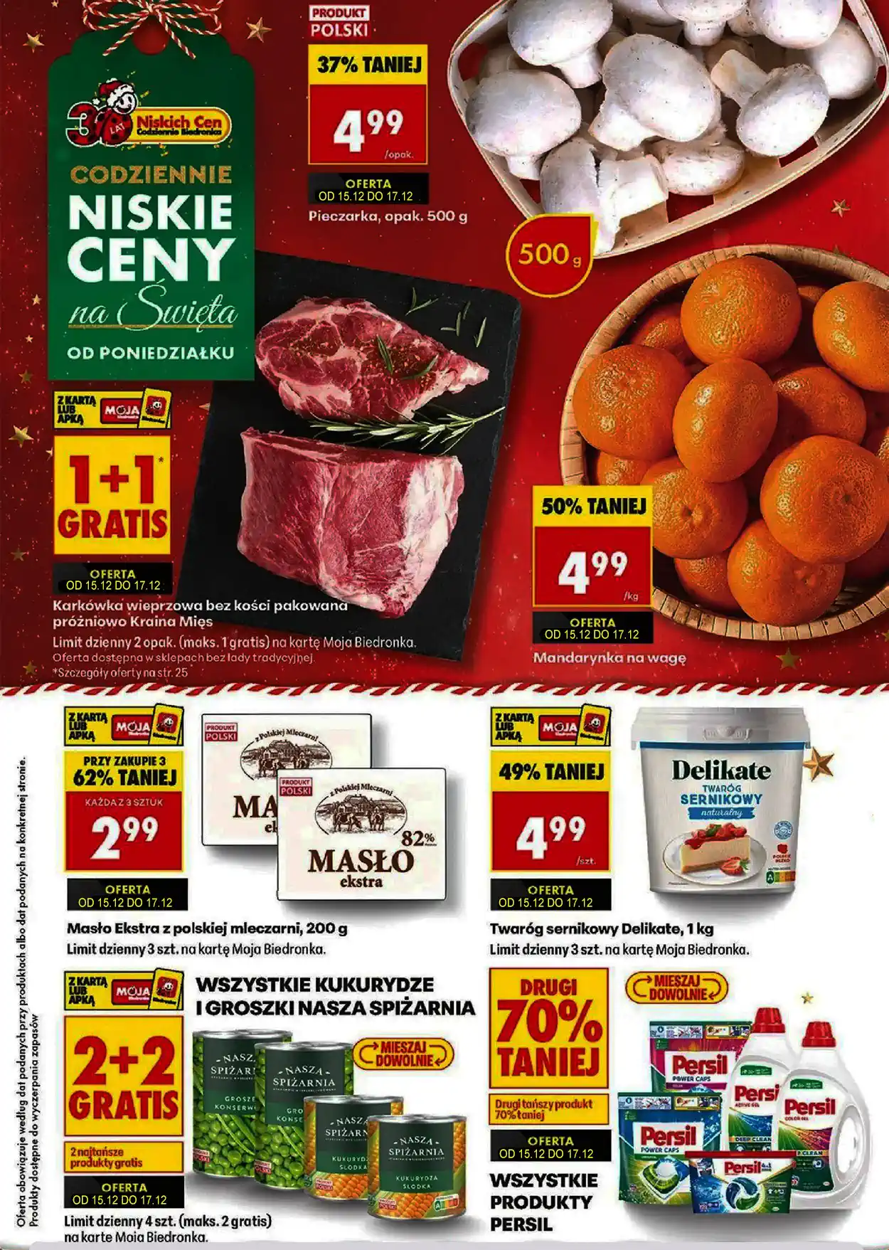 gazetka biedronka od 15 grudnia 2025