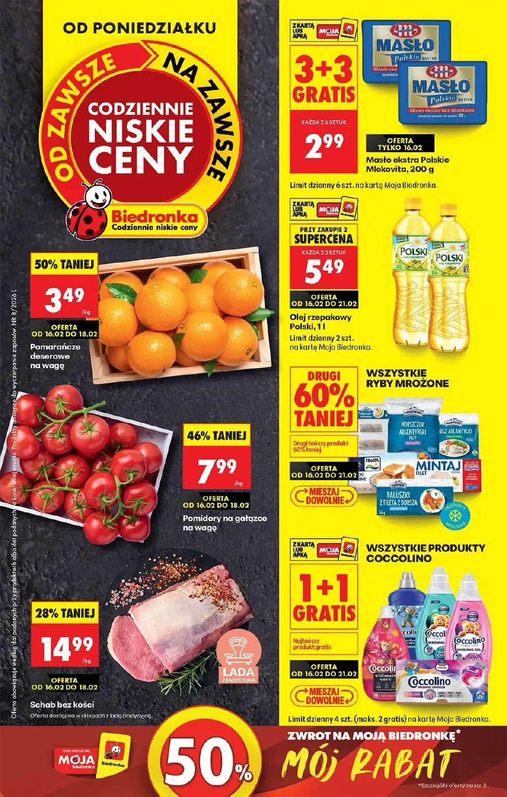gazetka biedronka od 16 lutego 2026