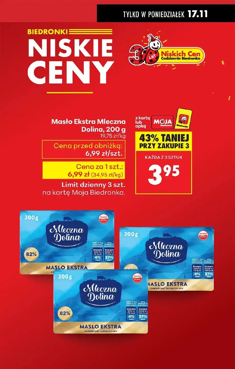 gazetka biedronka od 17 listopada 2025