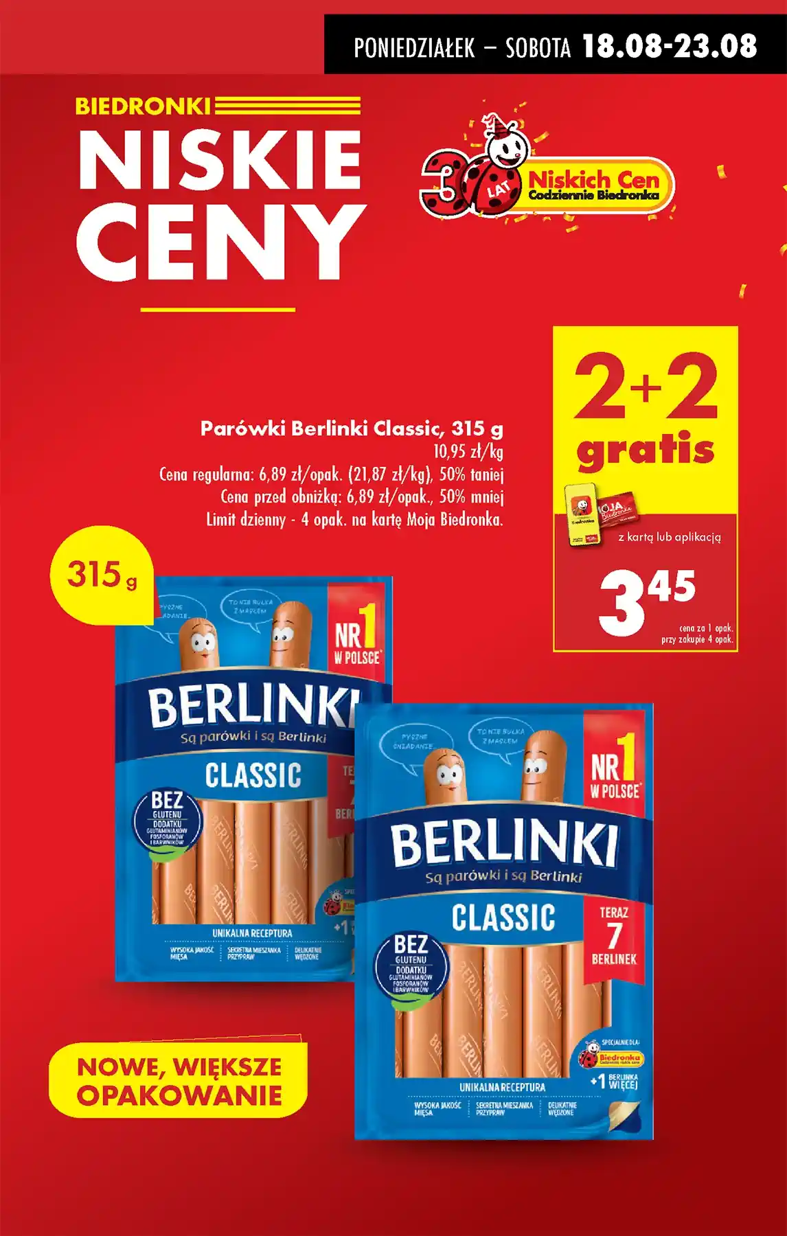gazetka biedronka od 18 sierpnia 2025
