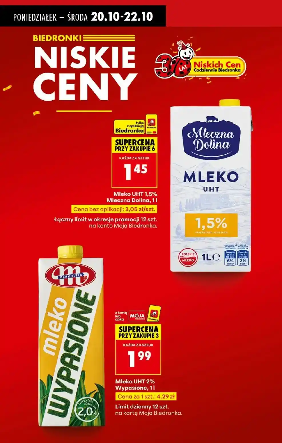 gazetka biedronka od 20 października 2025