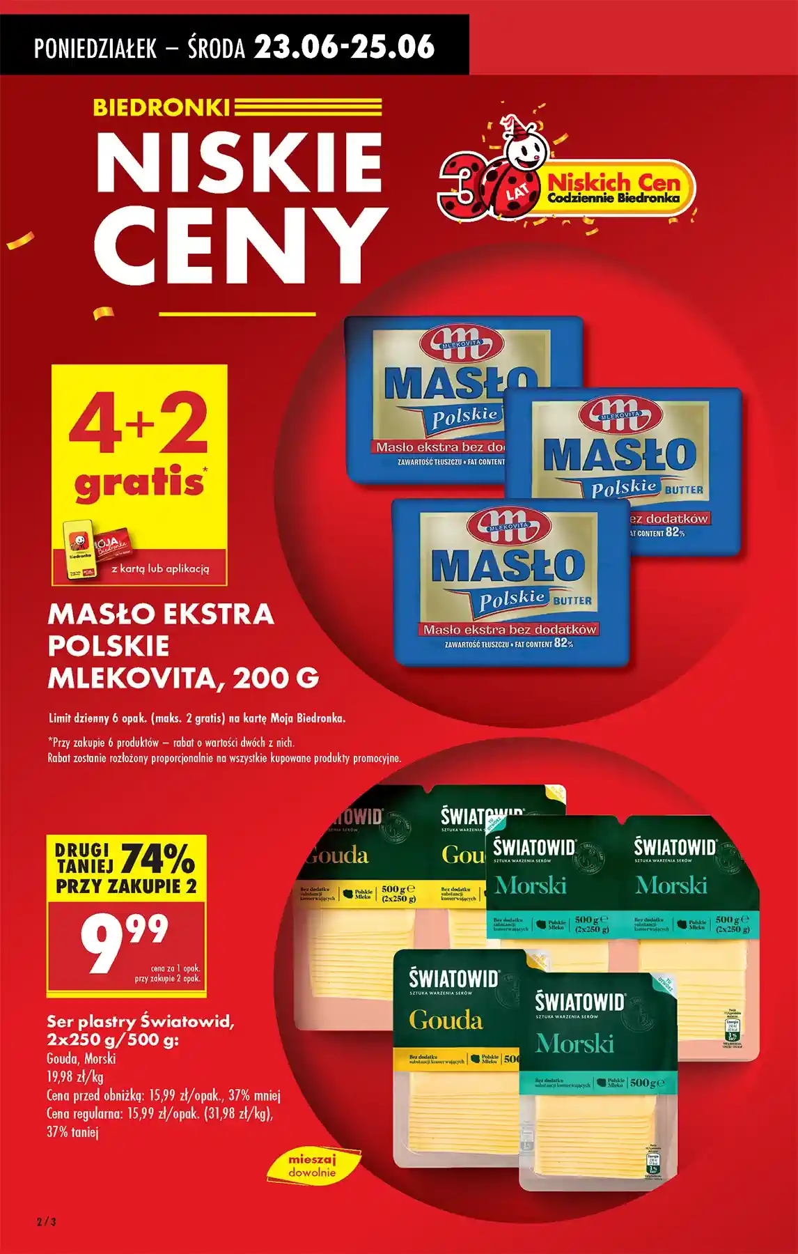 gazetka biedronki od jutra