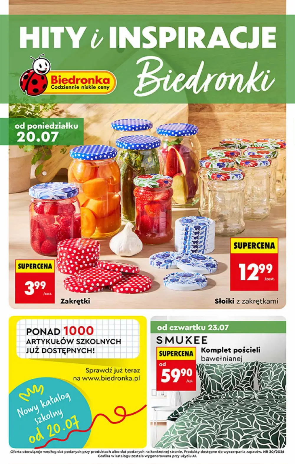 biedronka gazetka od jutra