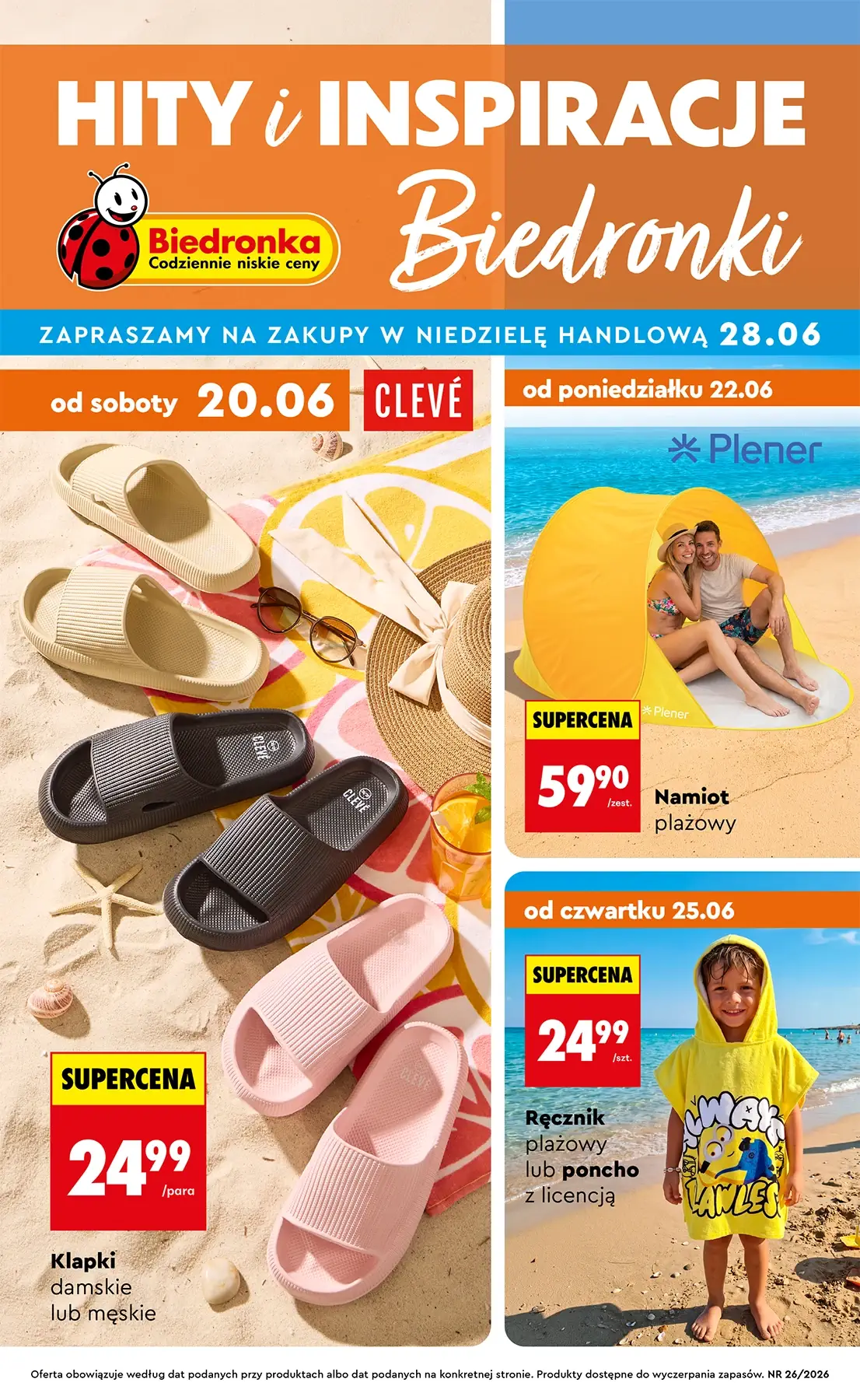 biedronka gazetka od jutra 22 czerwca 2026