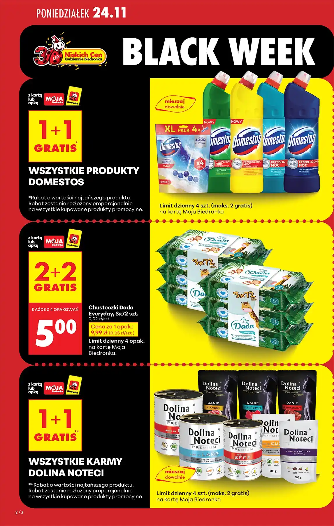 gazetka biedronka od 24 listopada 2025