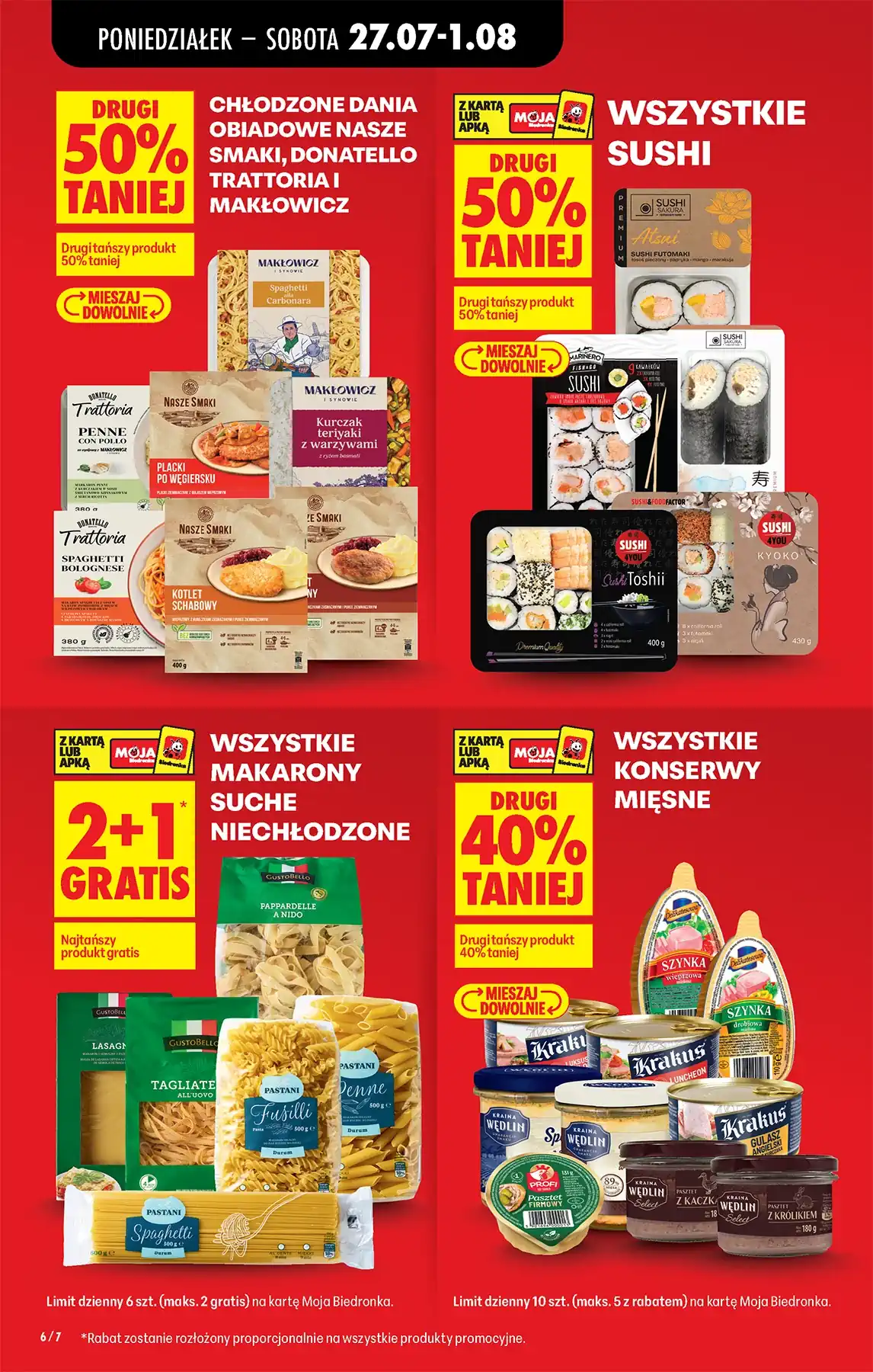 gazetka Biedronka od jutra