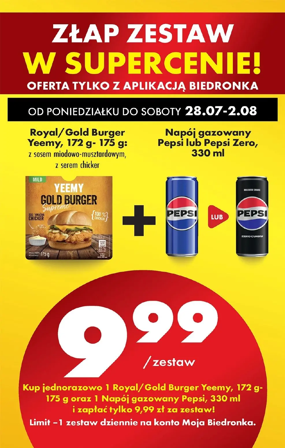 gazetka biedronka od poniedziałku