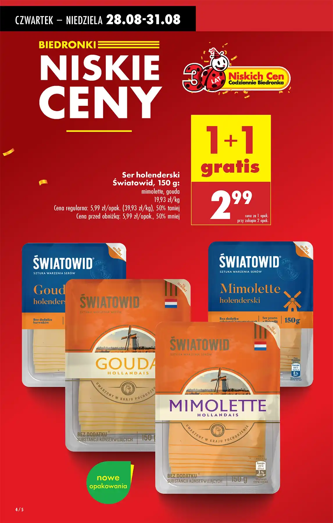 nowa gazetka biedronki