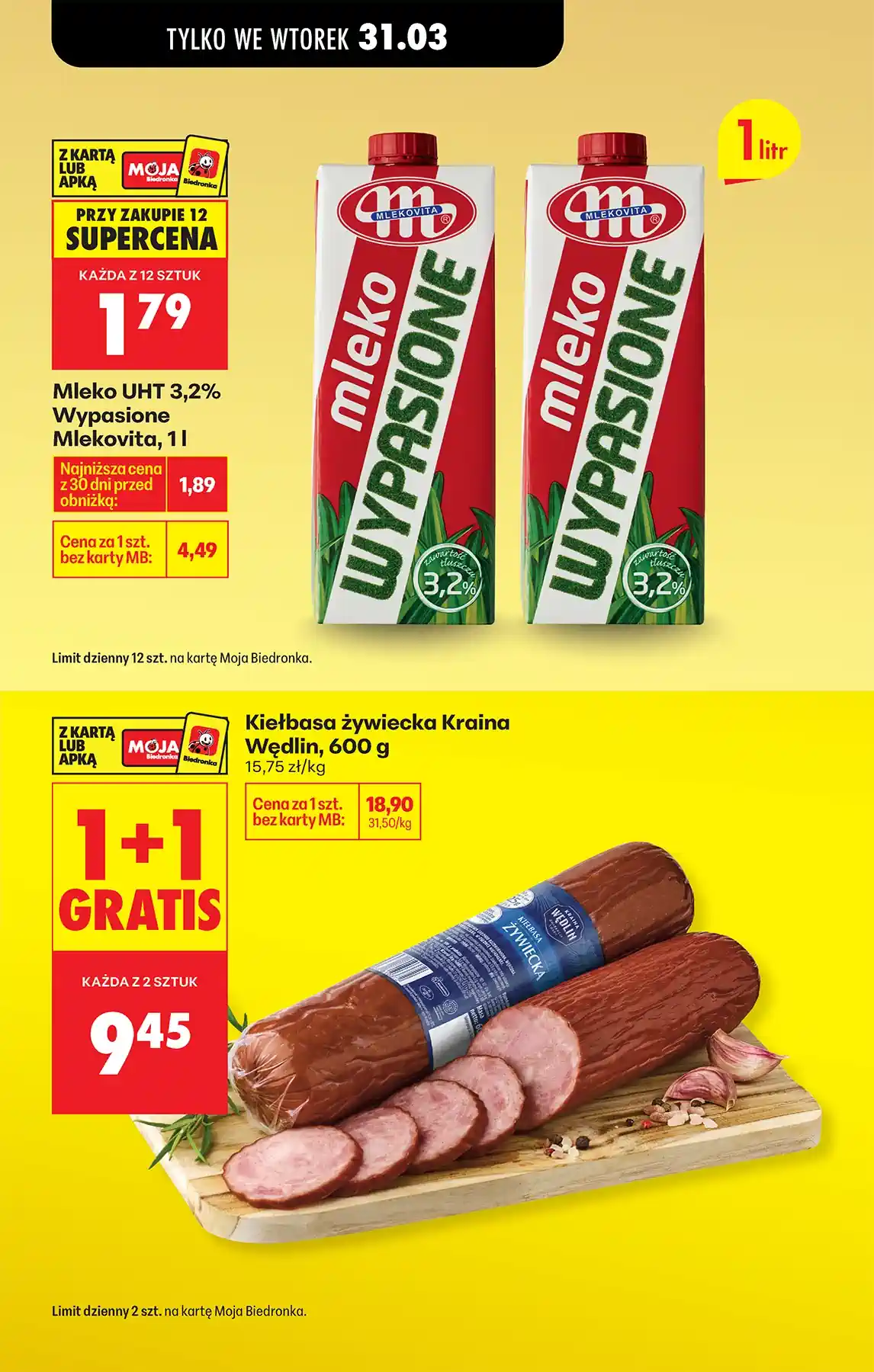 Gazetka Biedronka od jutra