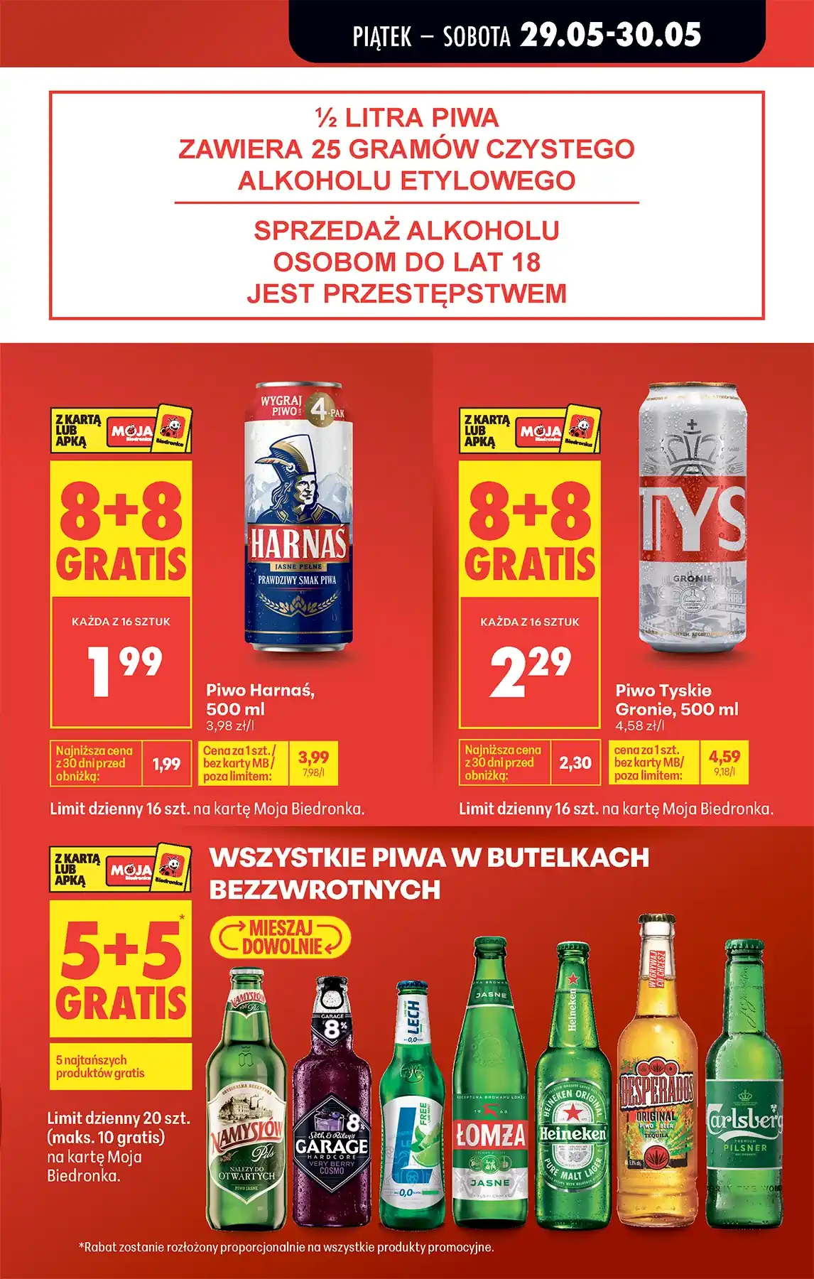 biedronka nowa maja