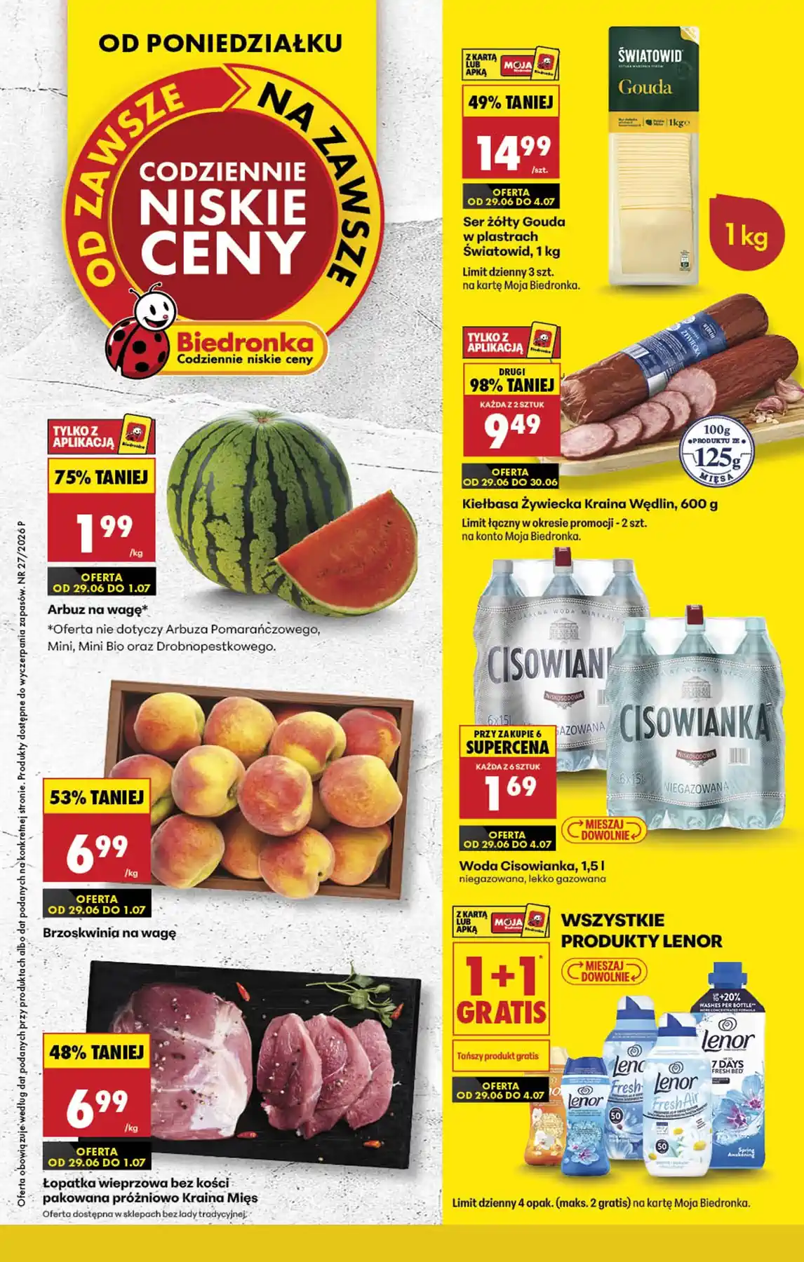 gazetka biedronka od 29 czerwca 2026