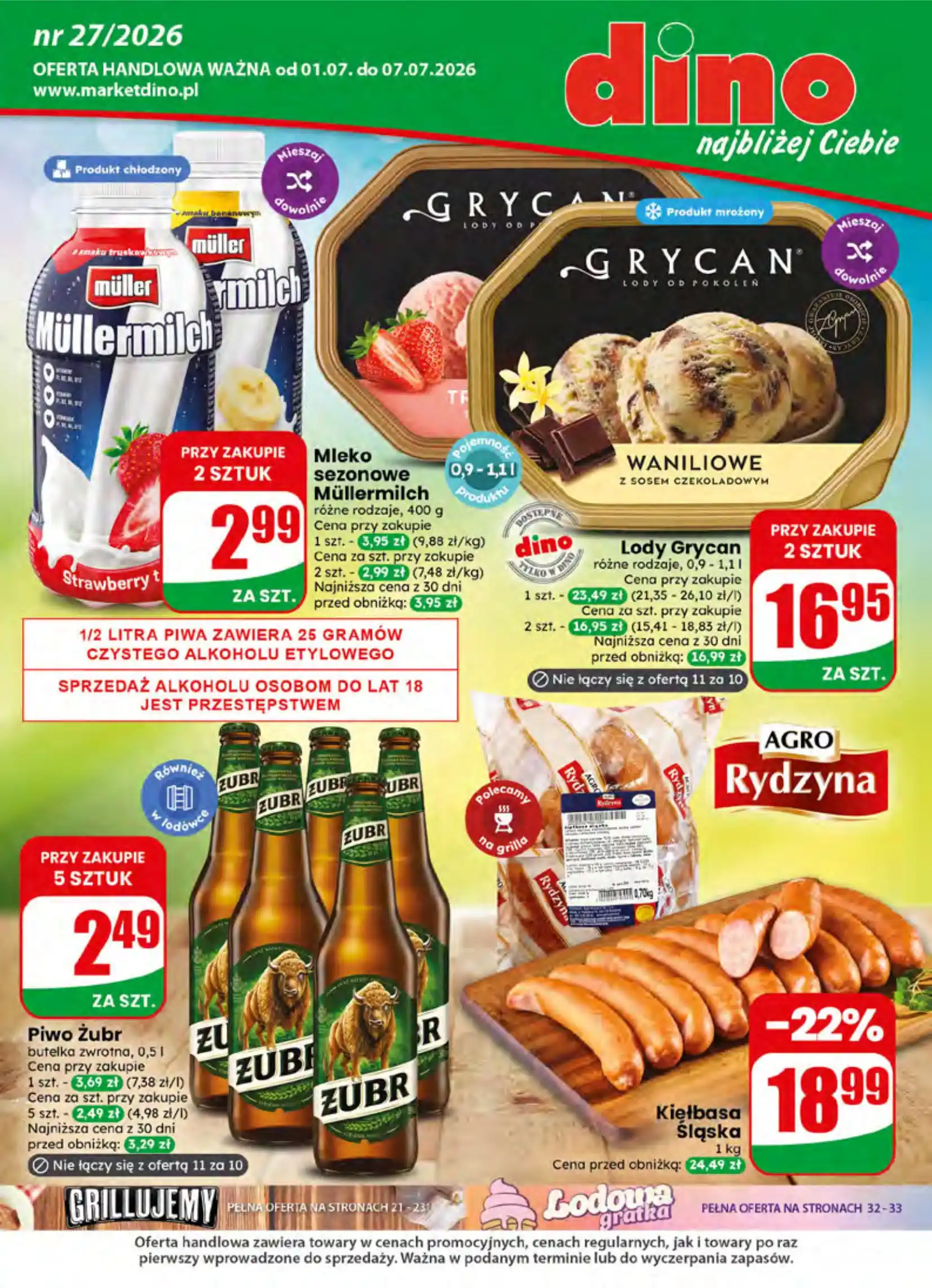 gazetka dino ważna od jutra 1.07.2026