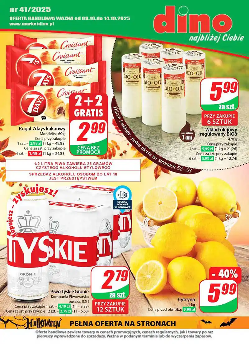 gazetka dino ważna od jutra 8.10.2025