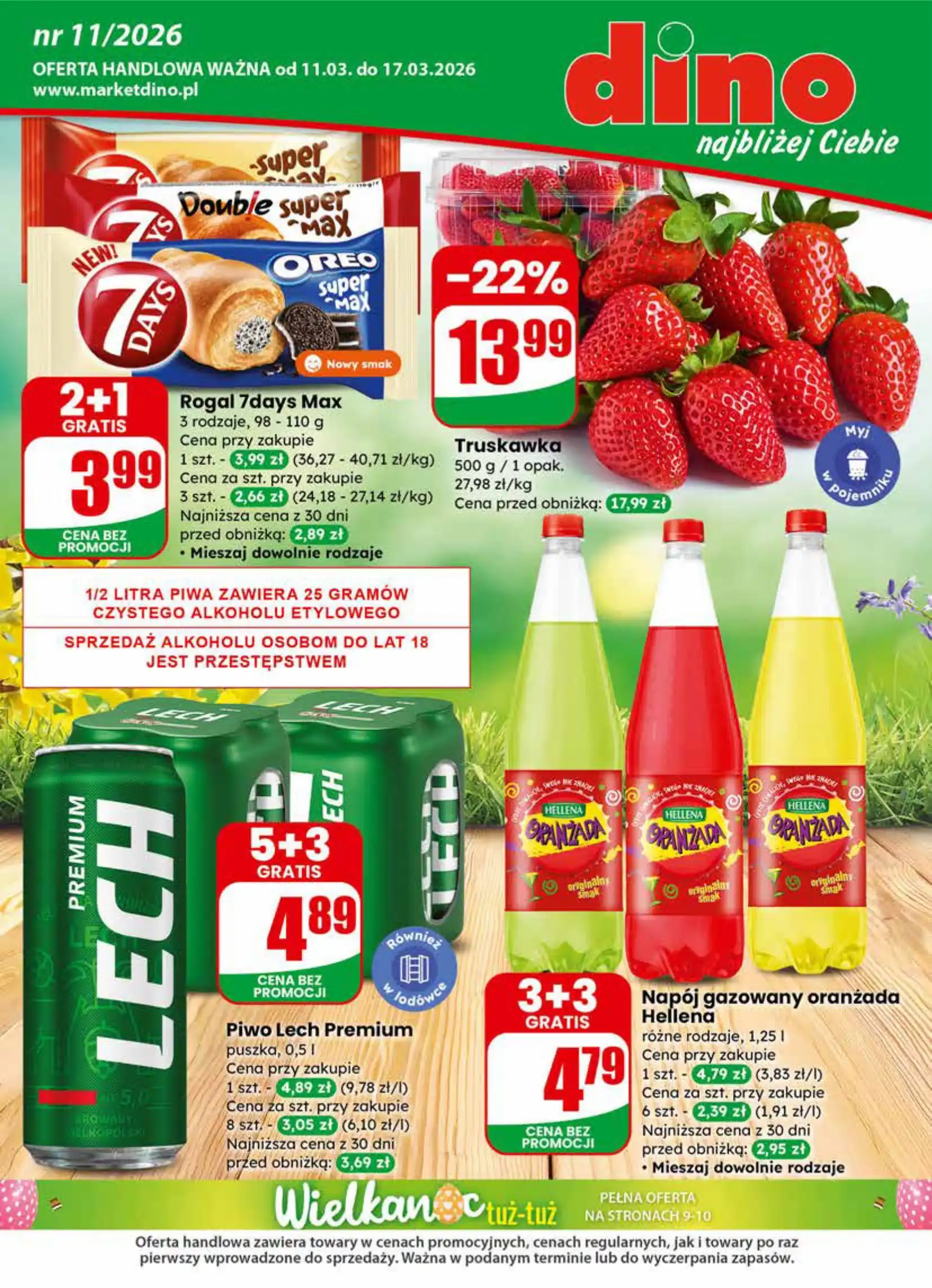 gazetka dino ważna od jutra 11.03.2026