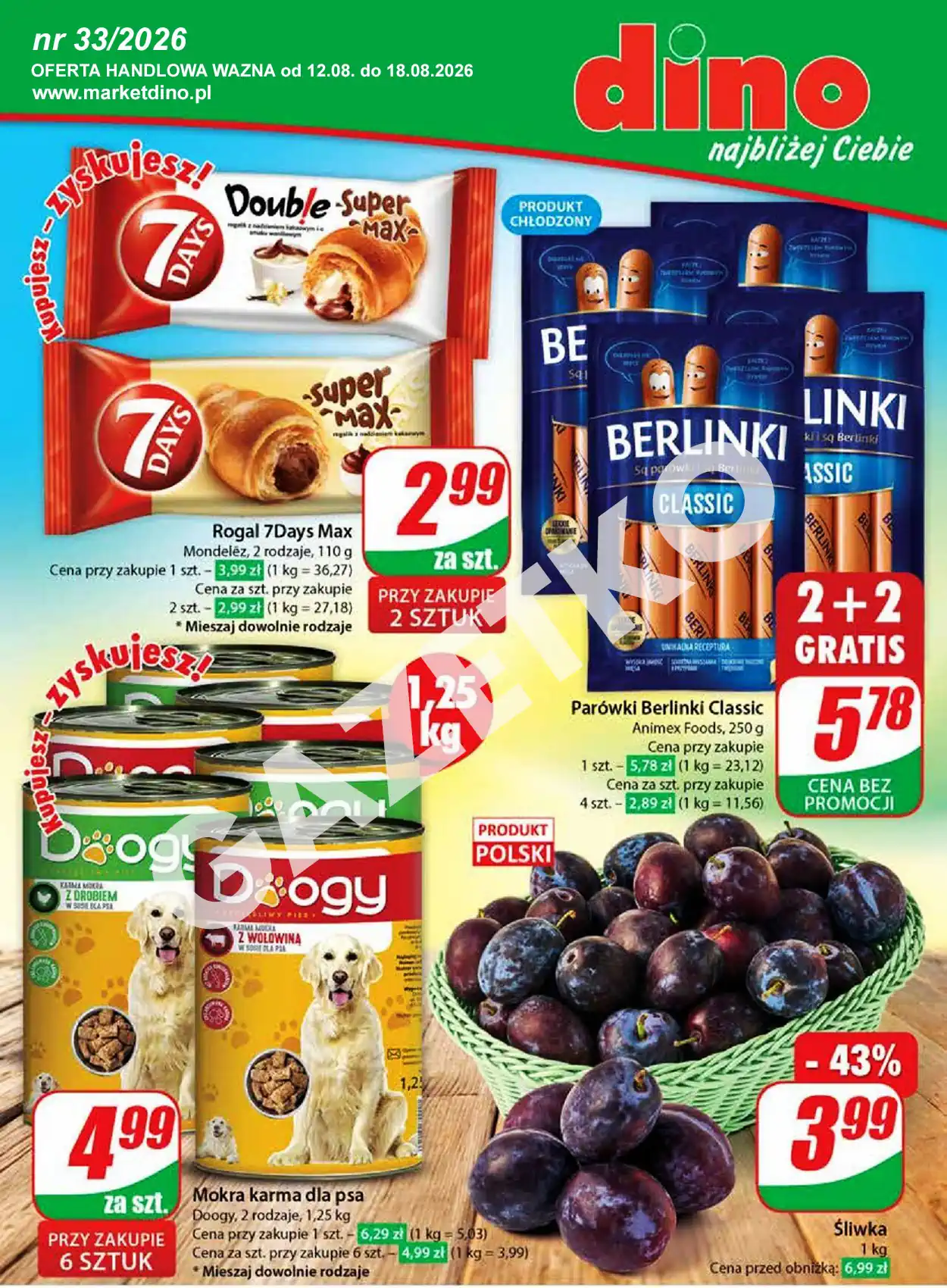 gazetka dino ważna od jutra 5.08.2026