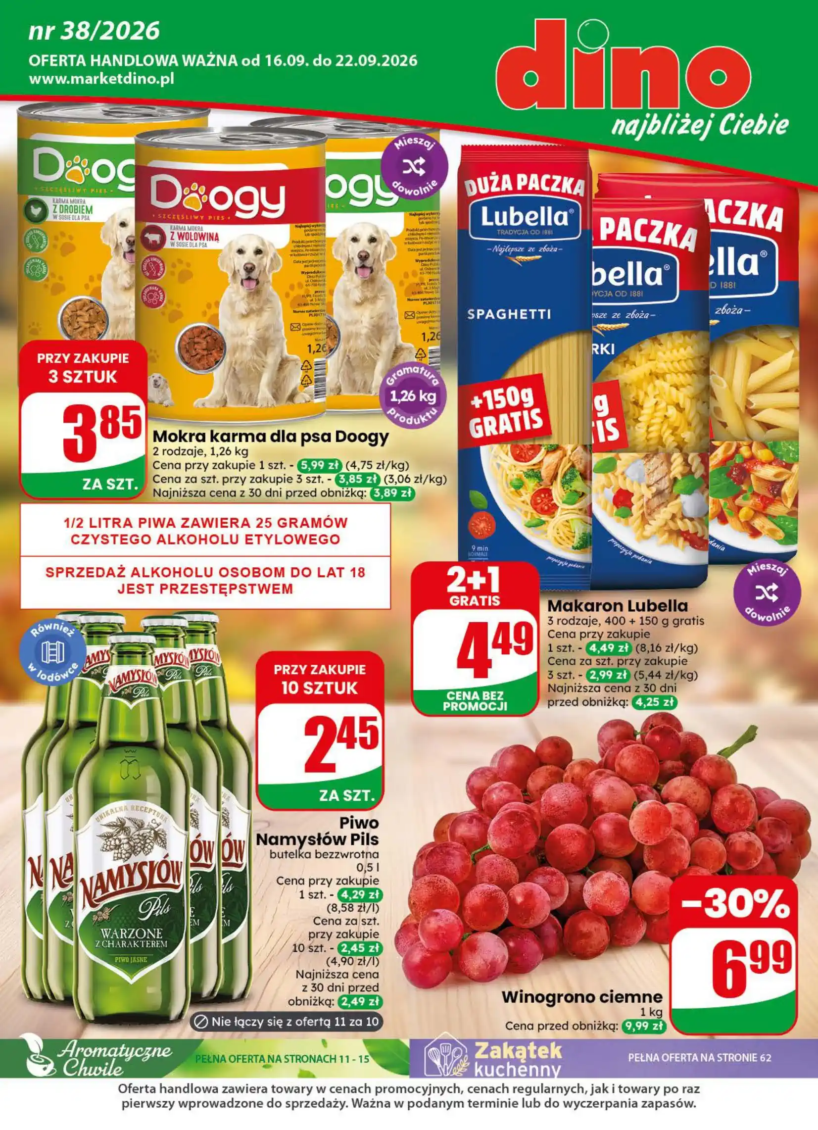 gazetka dino ważna od jutra 16.09.2026