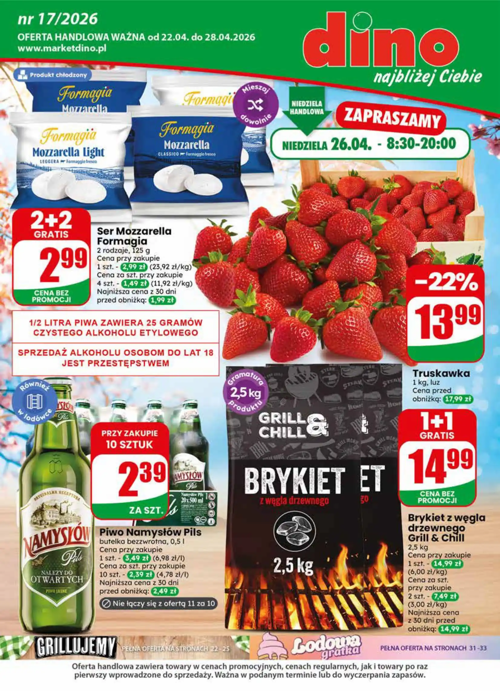 gazetka dino ważna od jutra 22.04.2026