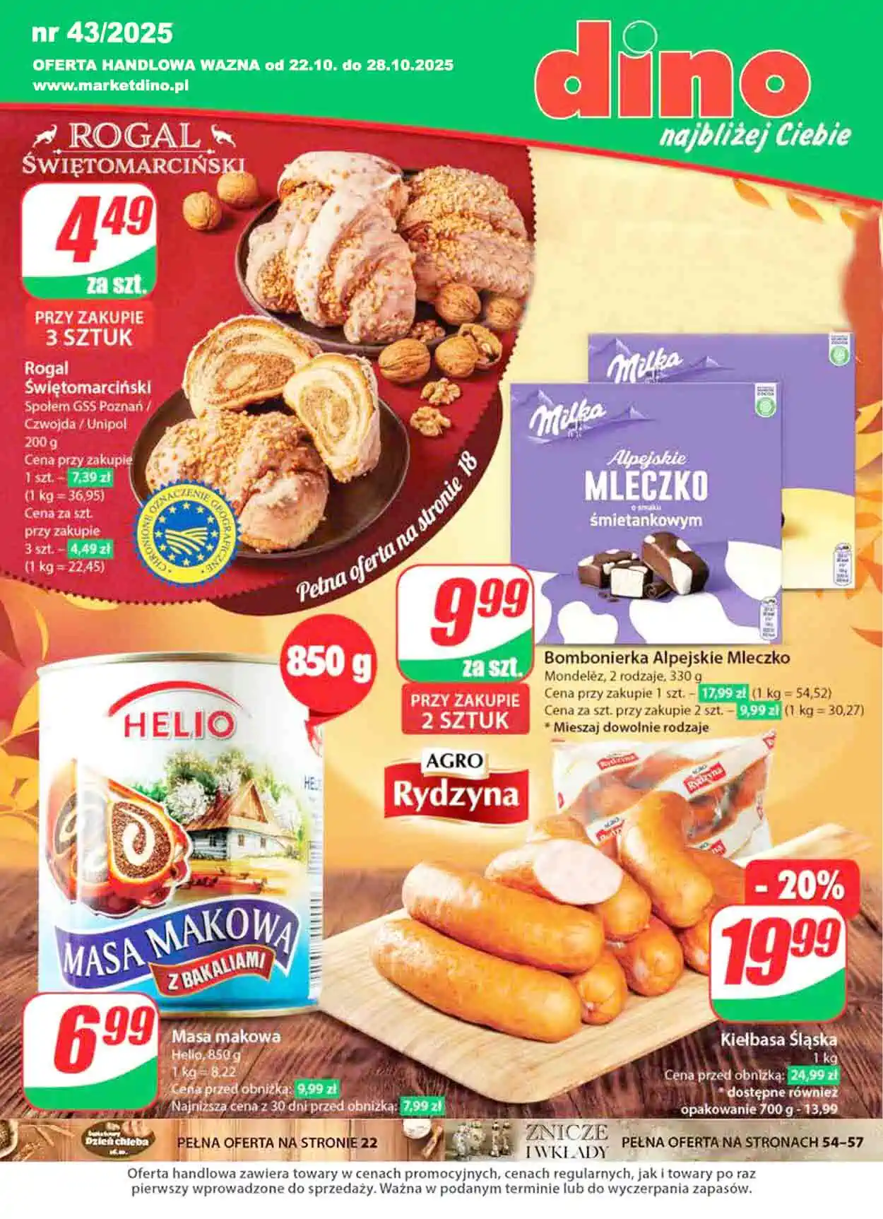 gazetka dino ważna od jutra 22.10.2025