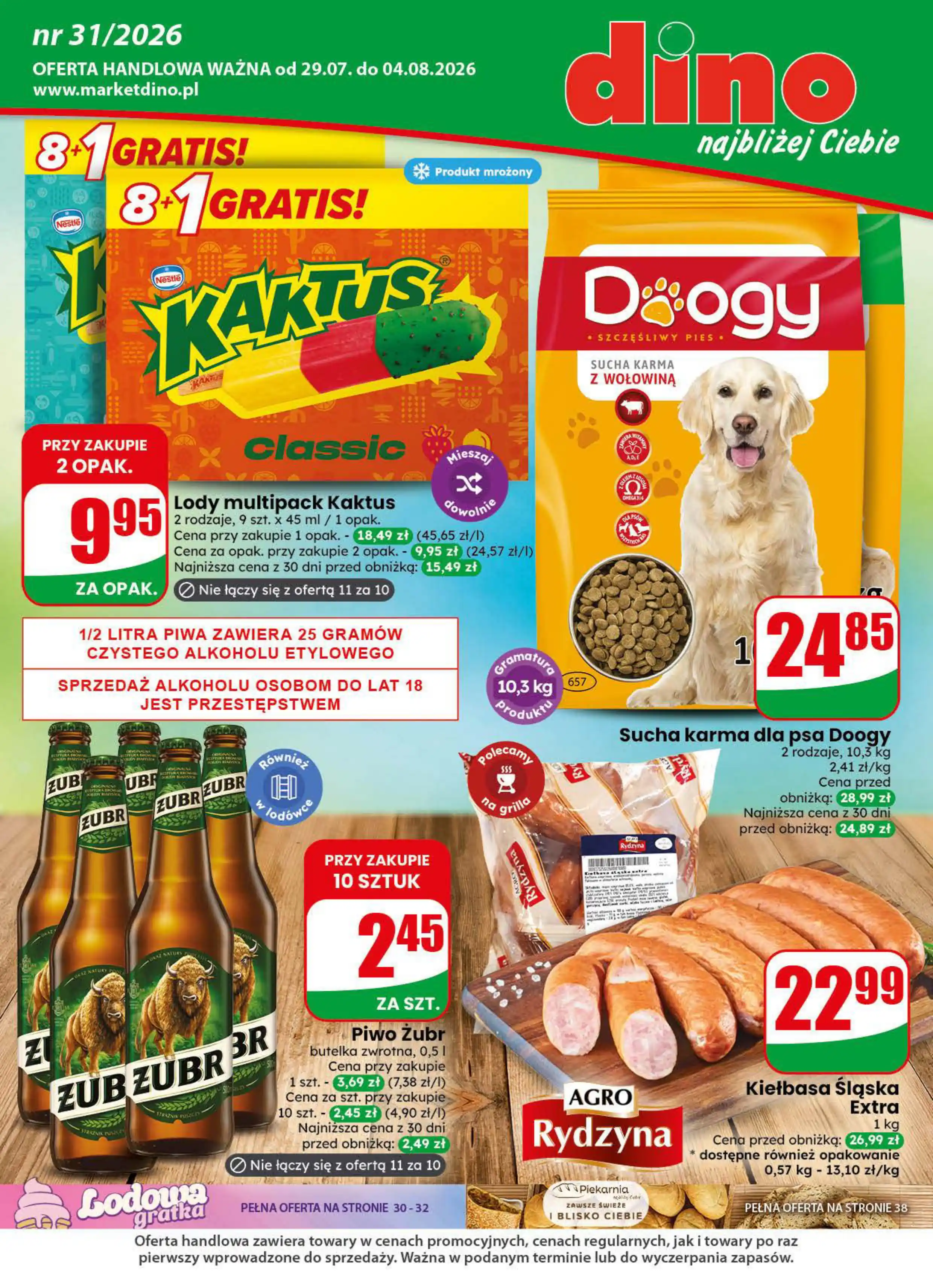 gazetka dino ważna od jutra 29.07.2026