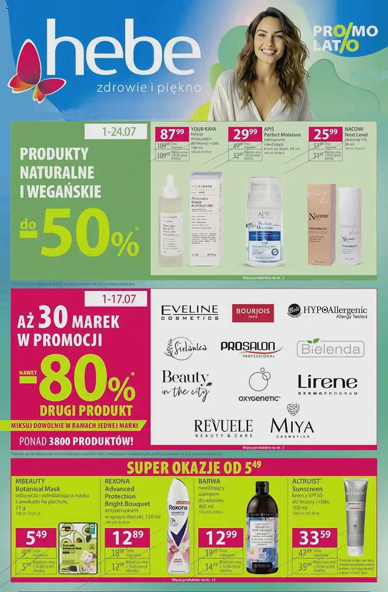 hebe gazetka promocyjna od 1.07.2025