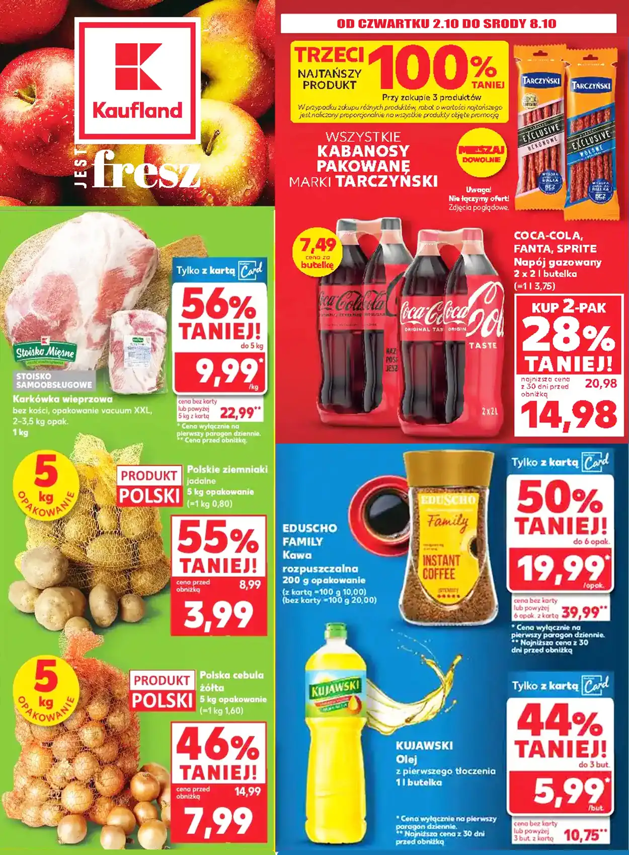 kaufland gazetka - od jutra 2.10.2025
