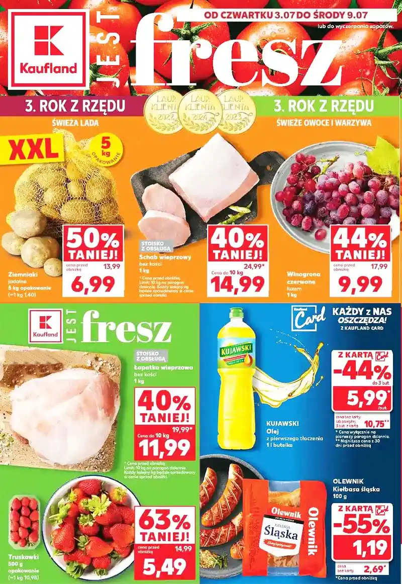 gazetka kaufland od 3.07.2025