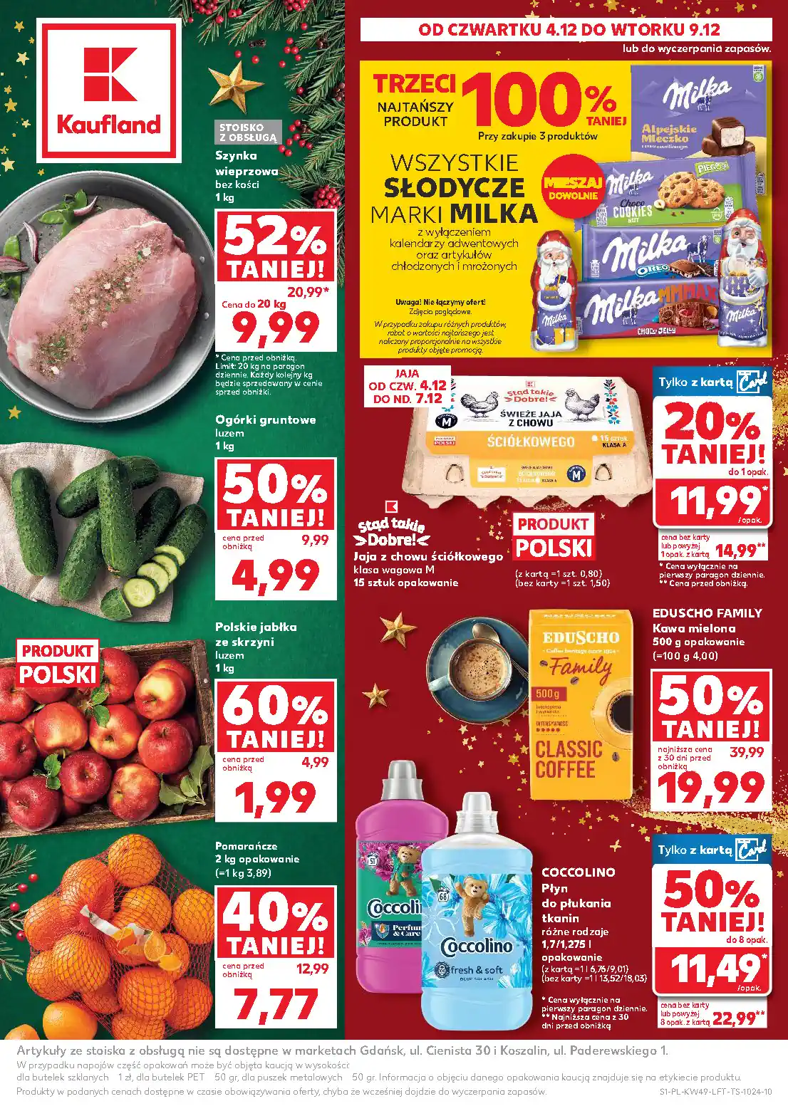 kaufland gazetka - od jutra 4.12.2025