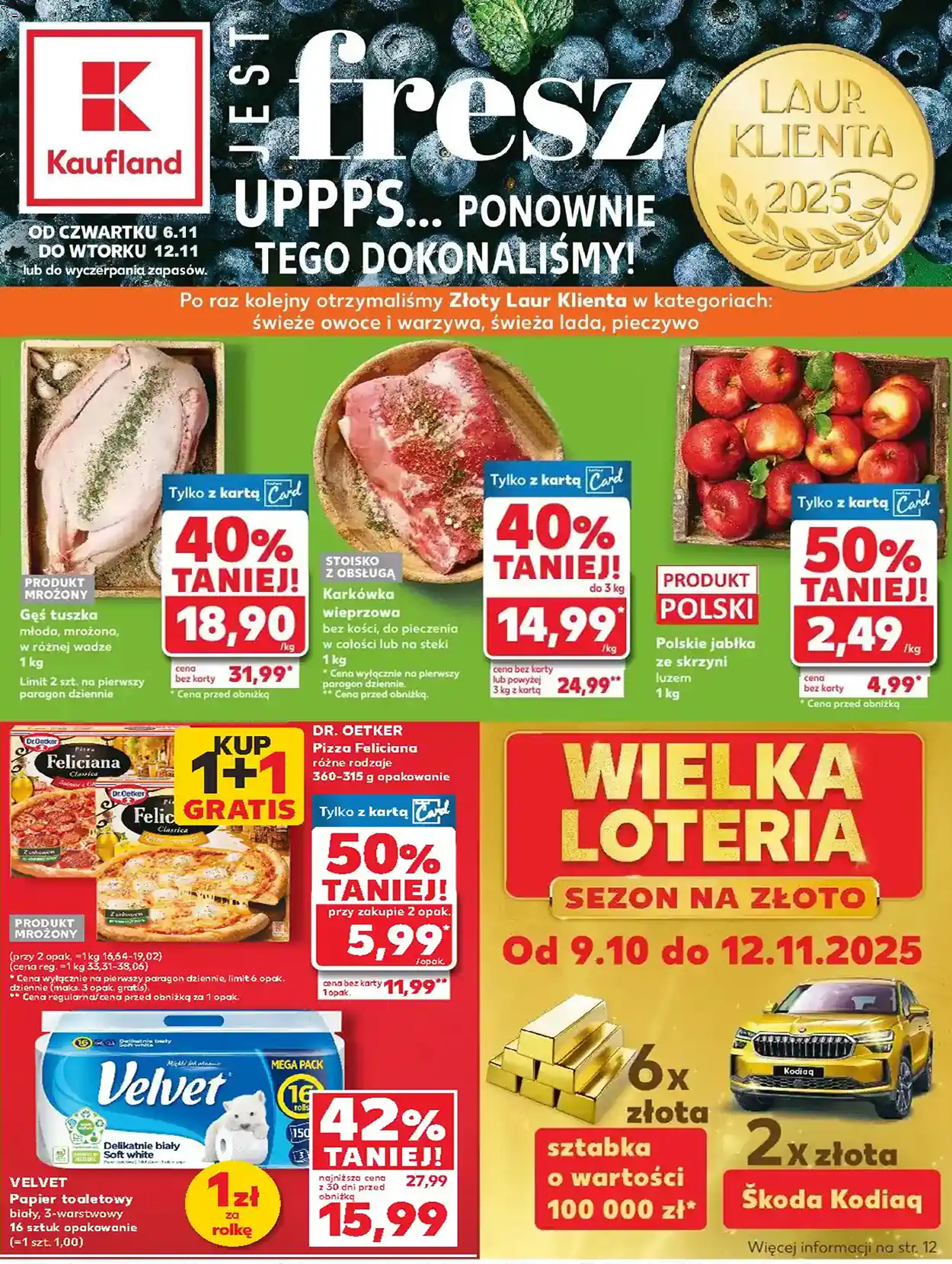 kaufland gazetka - od jutra 6.11.2025