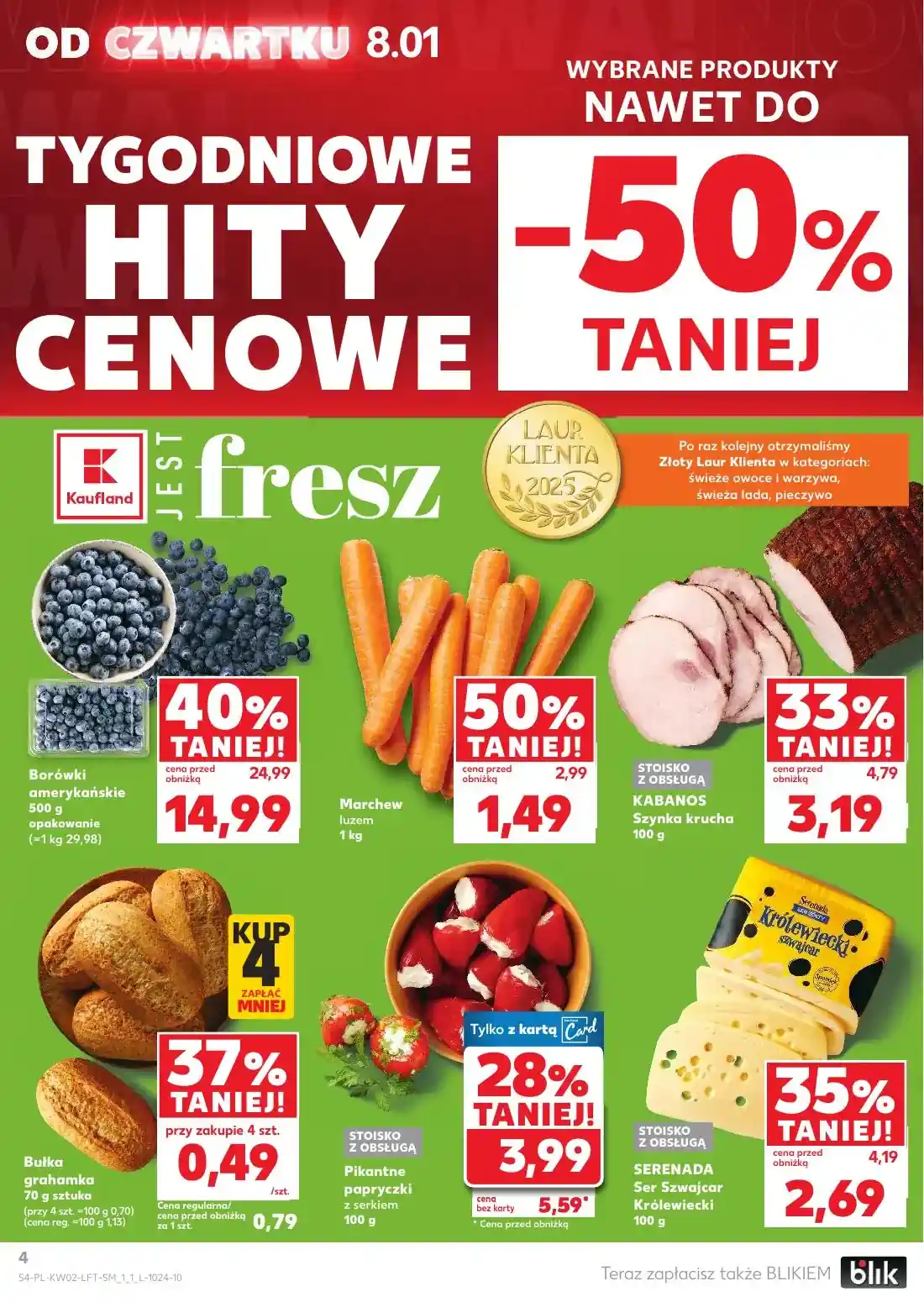 gazetka kaufland od 8 stycznia 2026