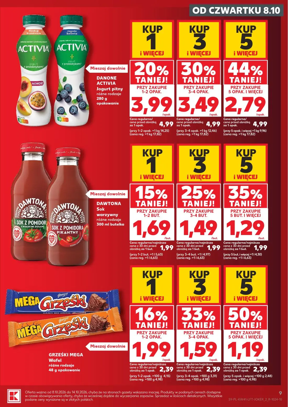 nadchodzącą gazetka kaufland