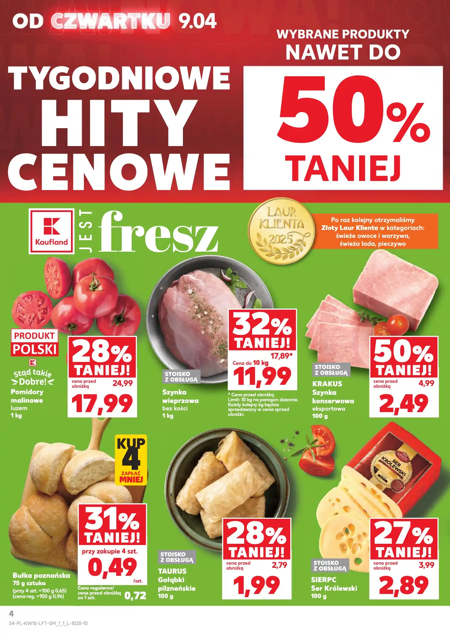 nowa gazetka kaufland od 9.04.2026
