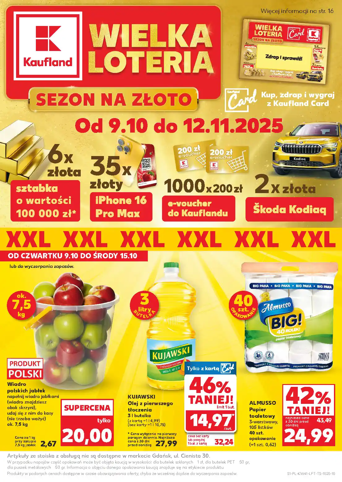 kaufland gazetka - od jutra 9.10.2025