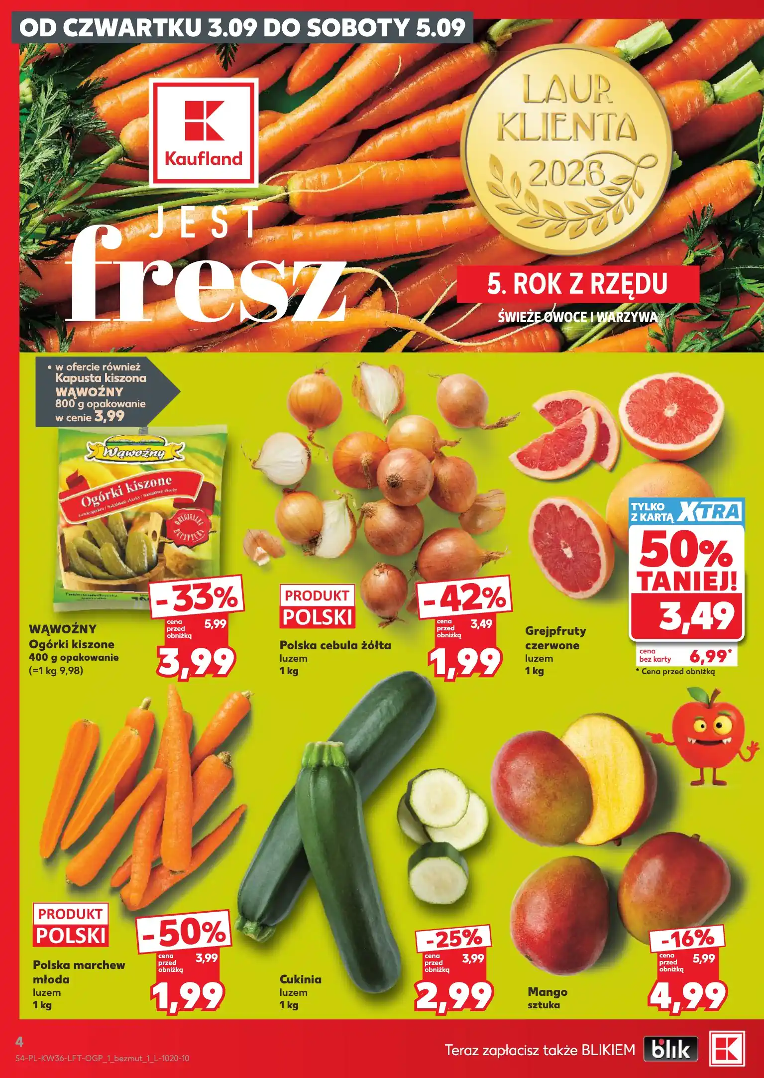 nowa gazetka kaufland od 10.09.2026