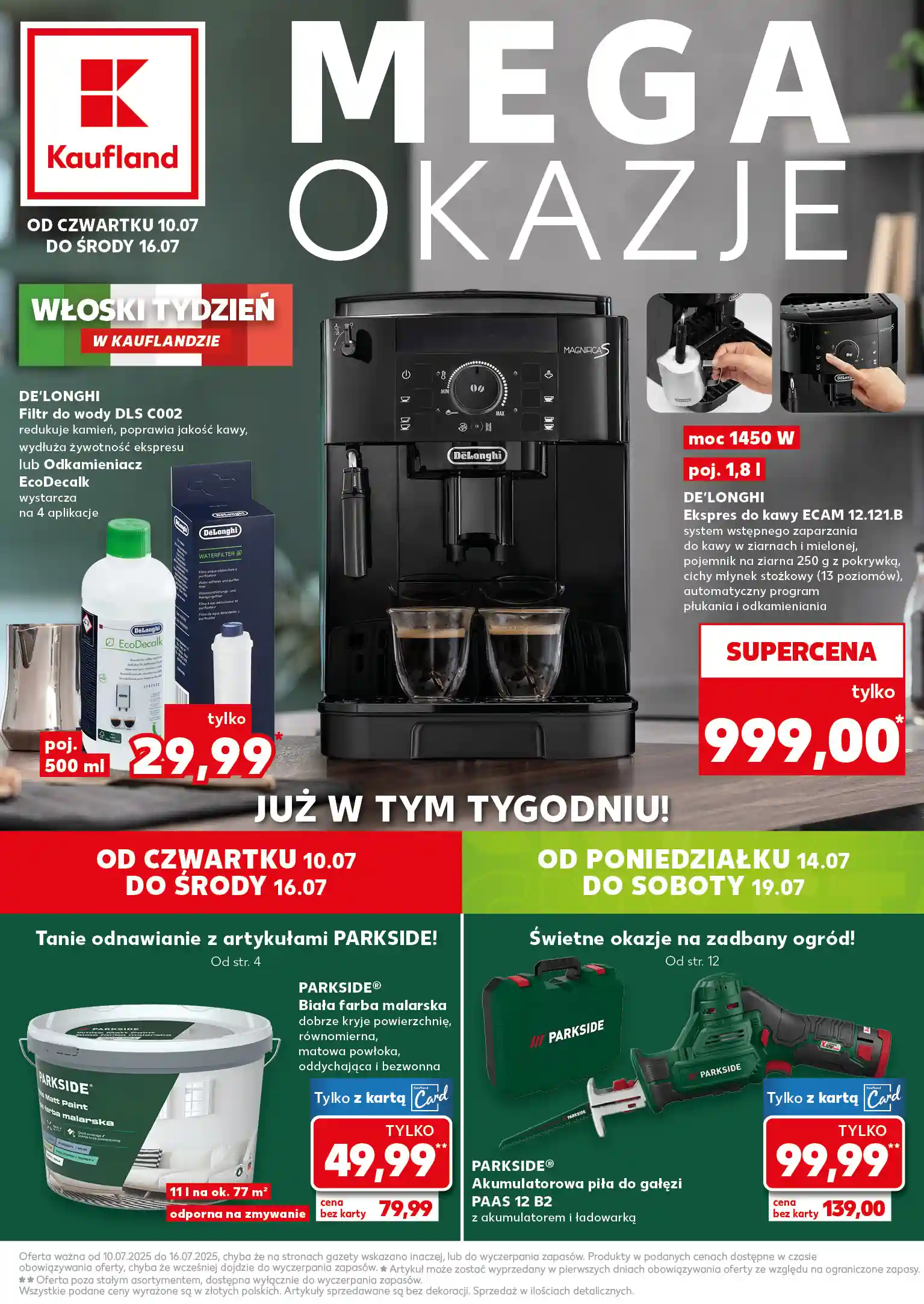 Gazetka Kaufland Mega okazje od 10.07.2025 