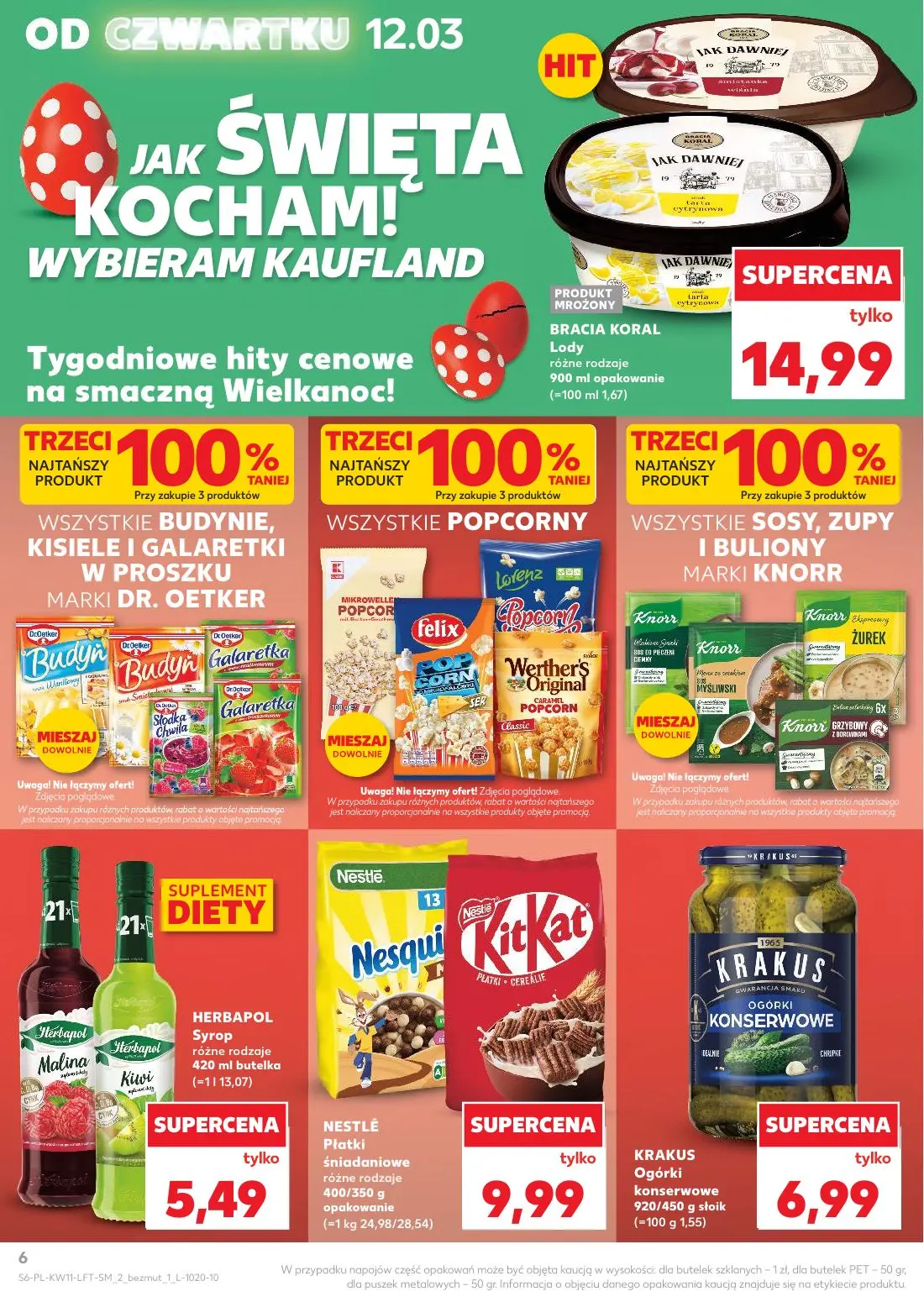 nadchodzącą gazetka kaufland