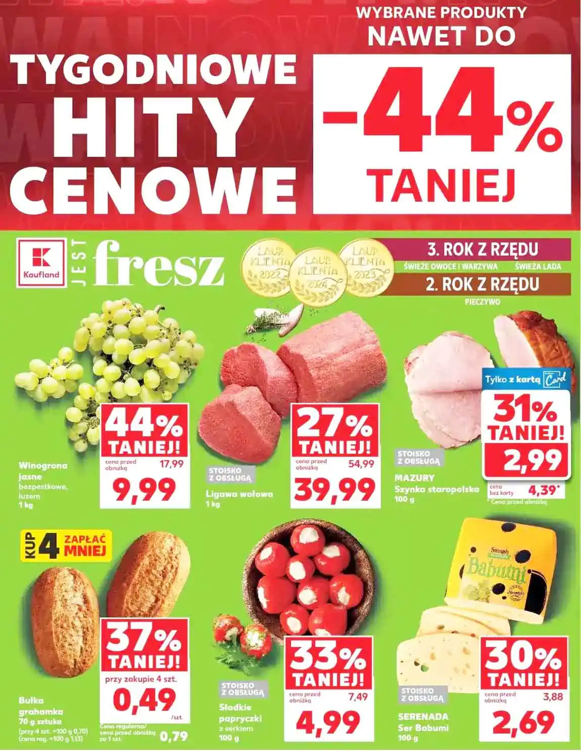 kaufland gazetka od jutra