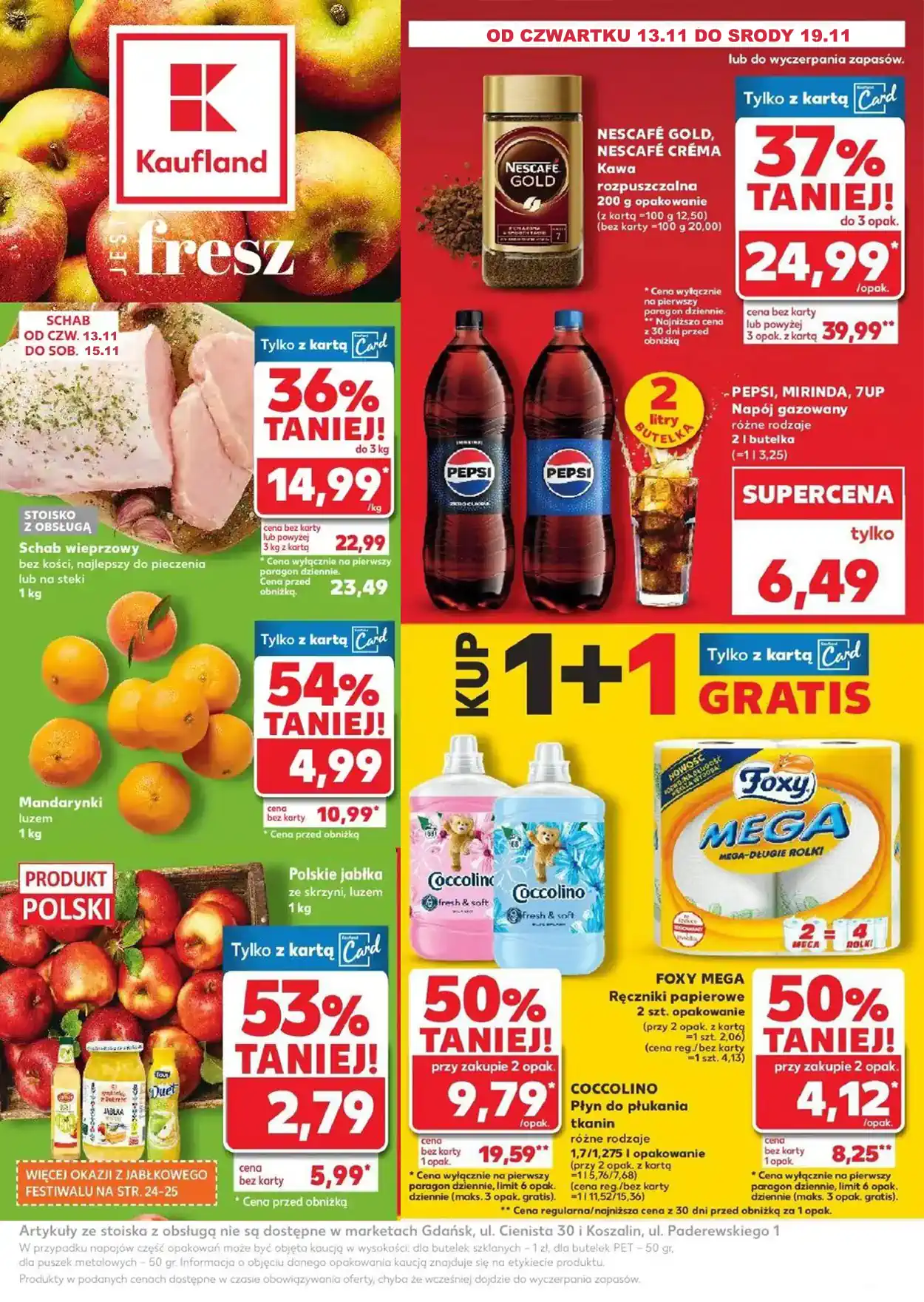 kaufland gazetka - od jutra 13.11.2025