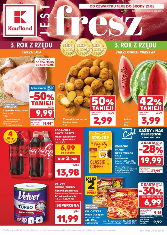gazetka kaufland od 15.05.2025 