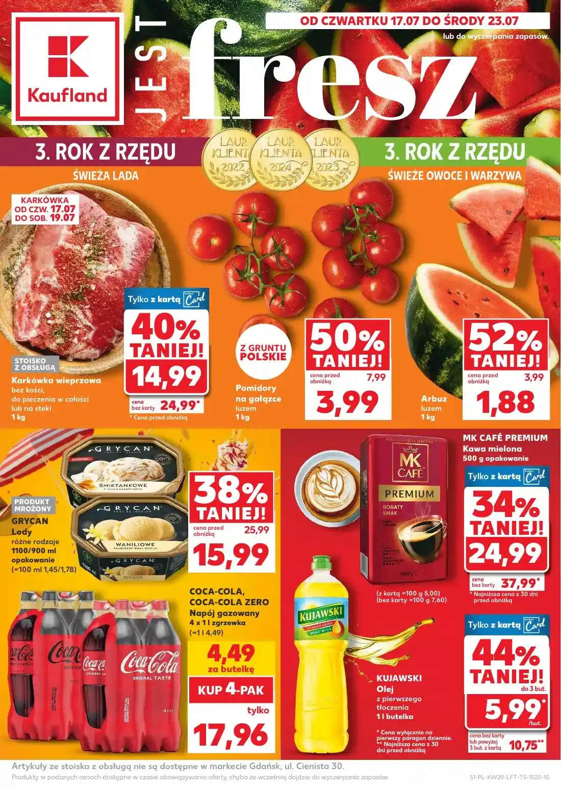 kaufland gazetka od 17.07.2025