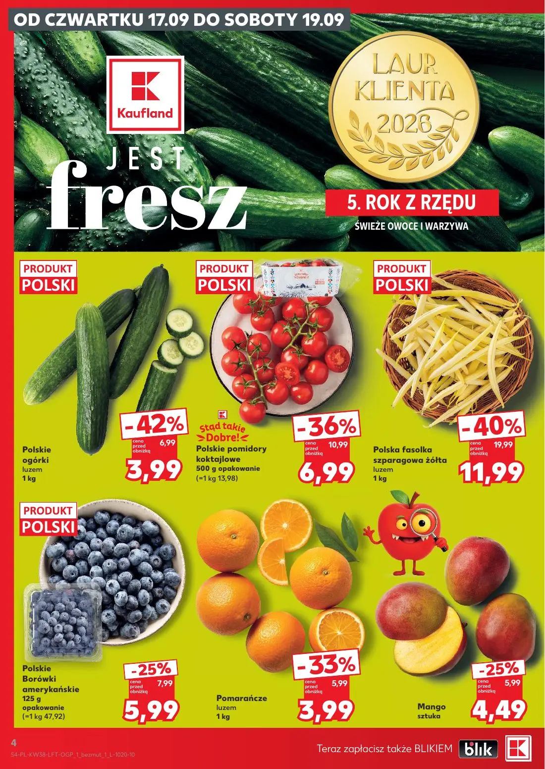 nowa gazetka kaufland od 17.09.2026