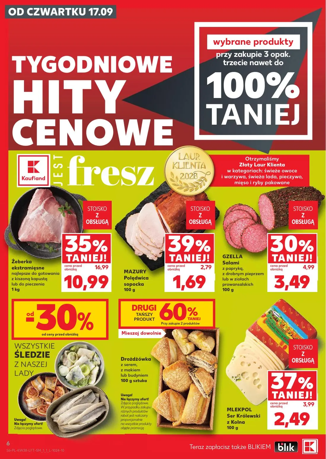 nadchodzącą gazetka kaufland