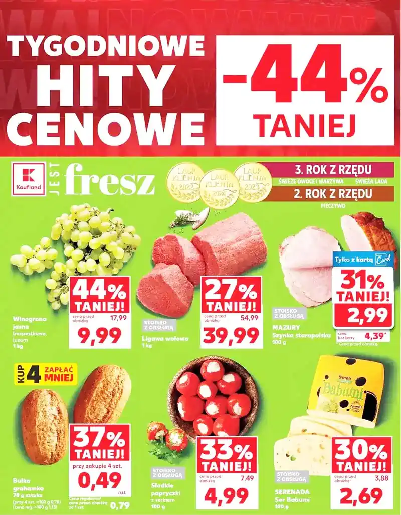 nadchodzącą gazetka kaufland